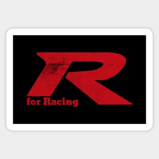 Type R for Racing Sticker